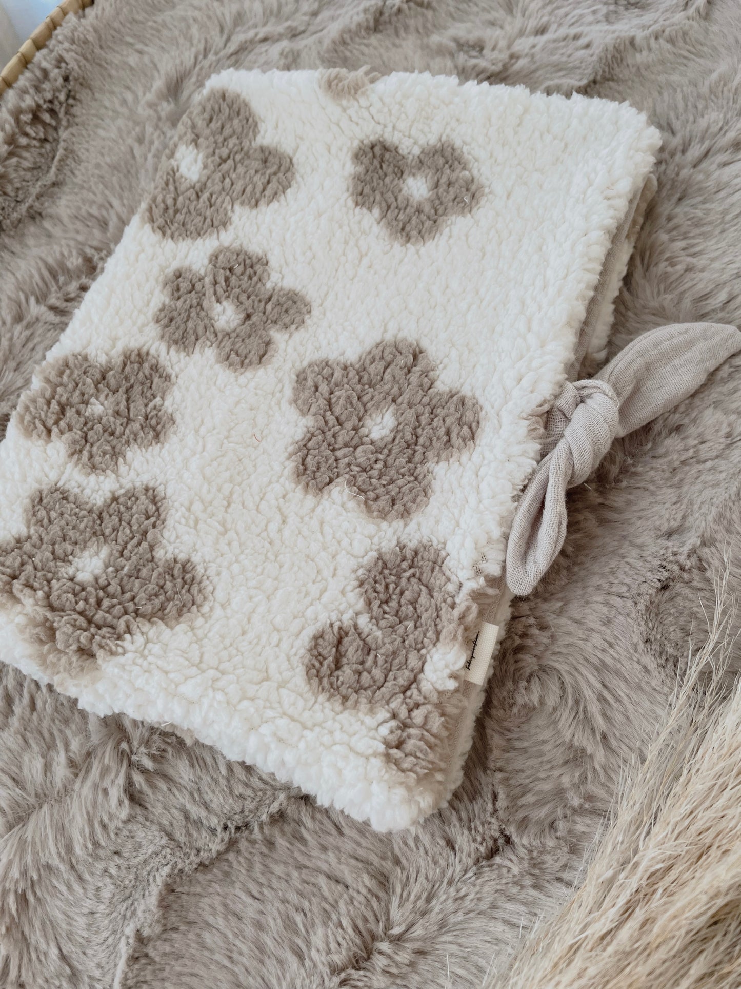Protège carnet de santé - Sherpa fleur ♡
