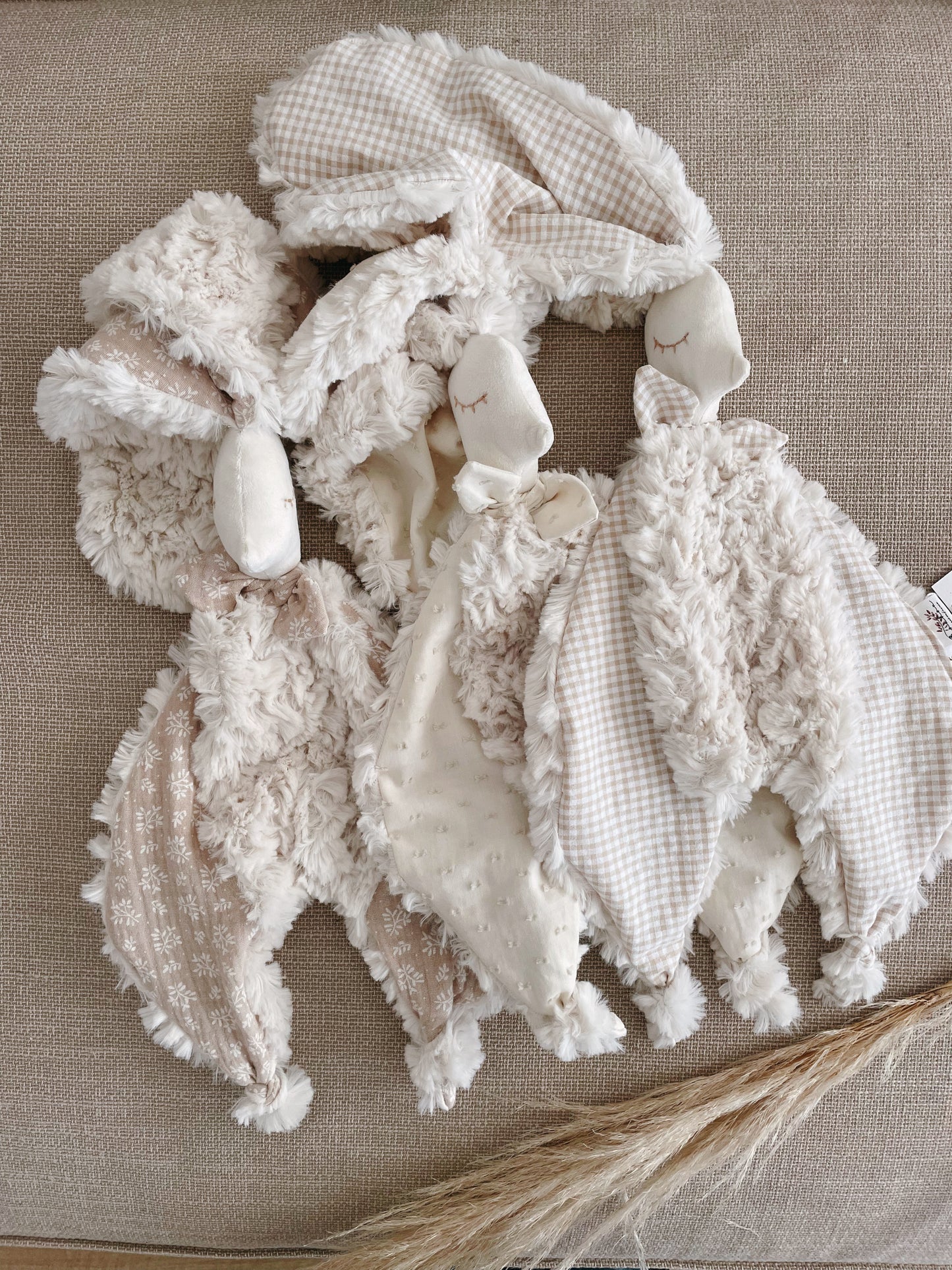 Doudou bébé Luc 2 - Meesya beige