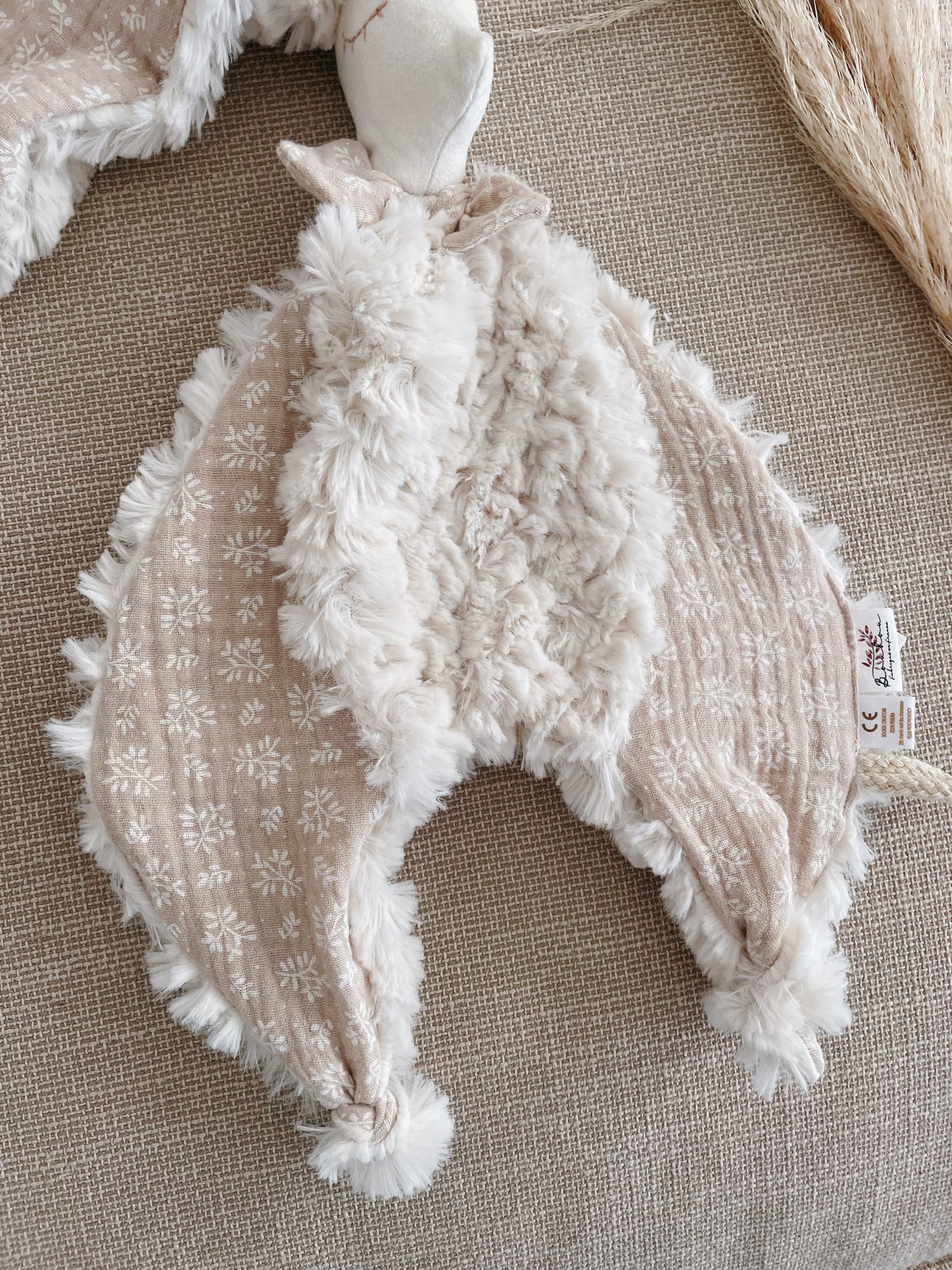 Doudou bébé Luc 2 - Meesya beige