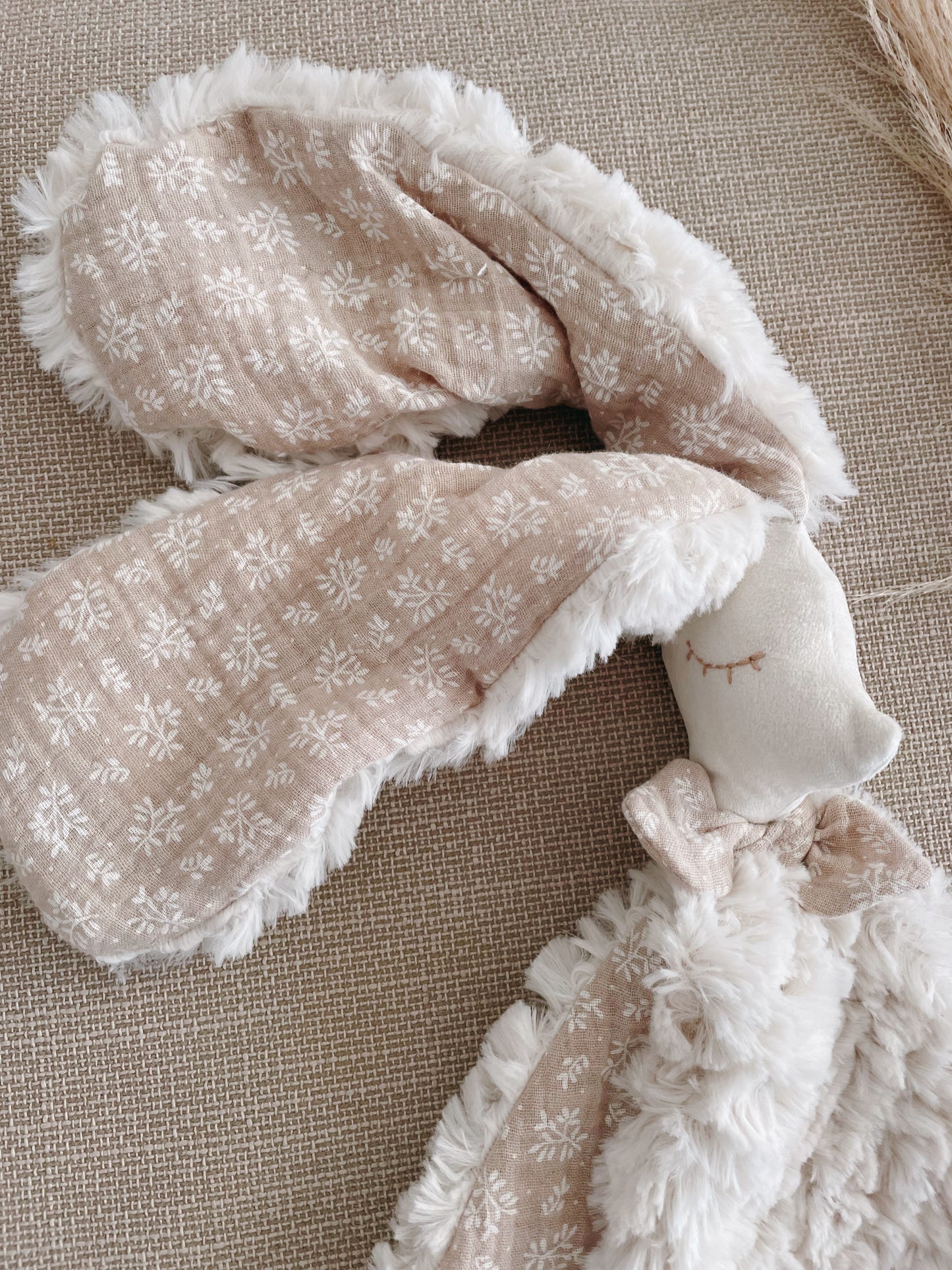 Doudou bébé Luc 2 - Meesya beige