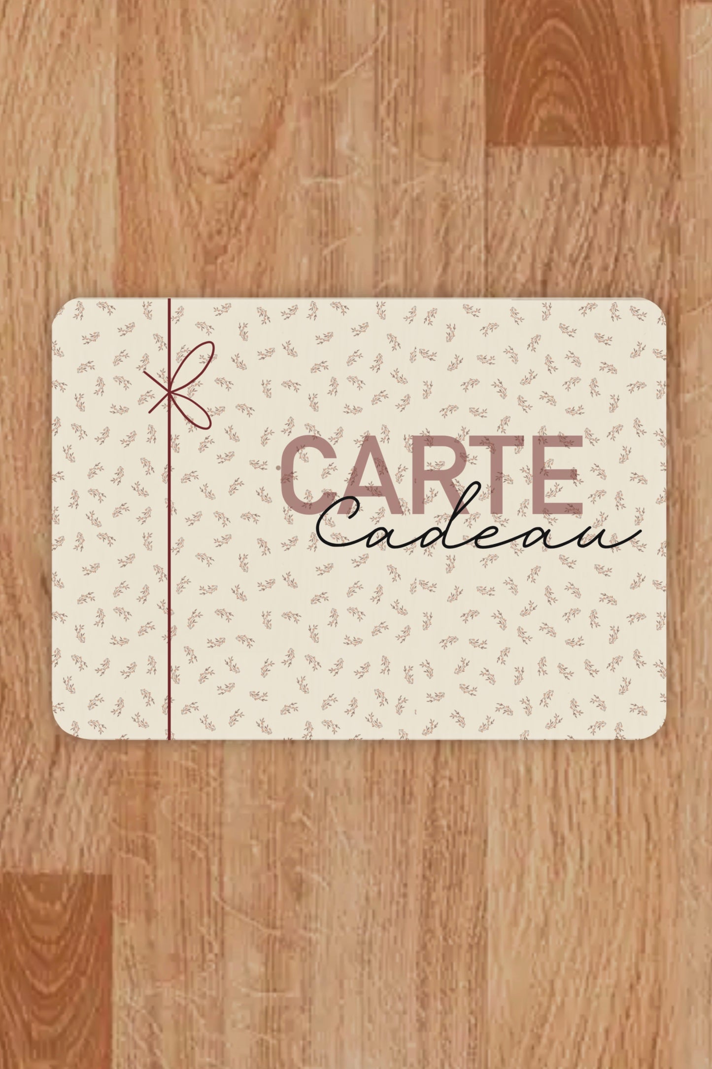 Carte-cadeau Bouboucreations